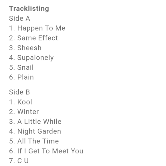 Benee Hey U X Album on Cassette Tape Urban Outfitters Exclusive NWT - Picture 2 of 2